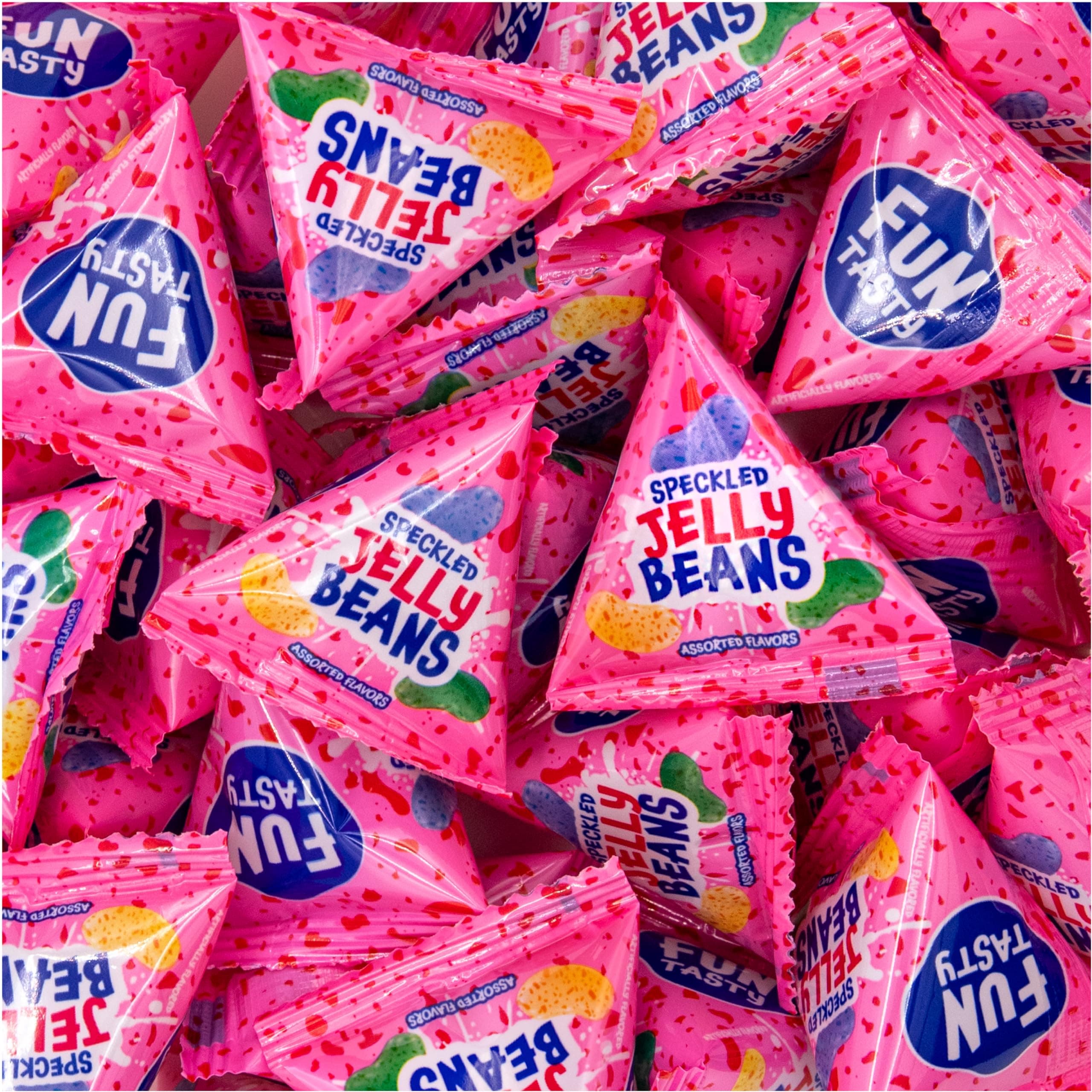 Jelly Beans - 60 Mini Packs - Easter Eggs Fillers - Individually Wrapped Candy for Classroom Rewards, Goodie Bags & Party Favors - Easter Candy - Fruit Flavors - Bulk Jelly Beans