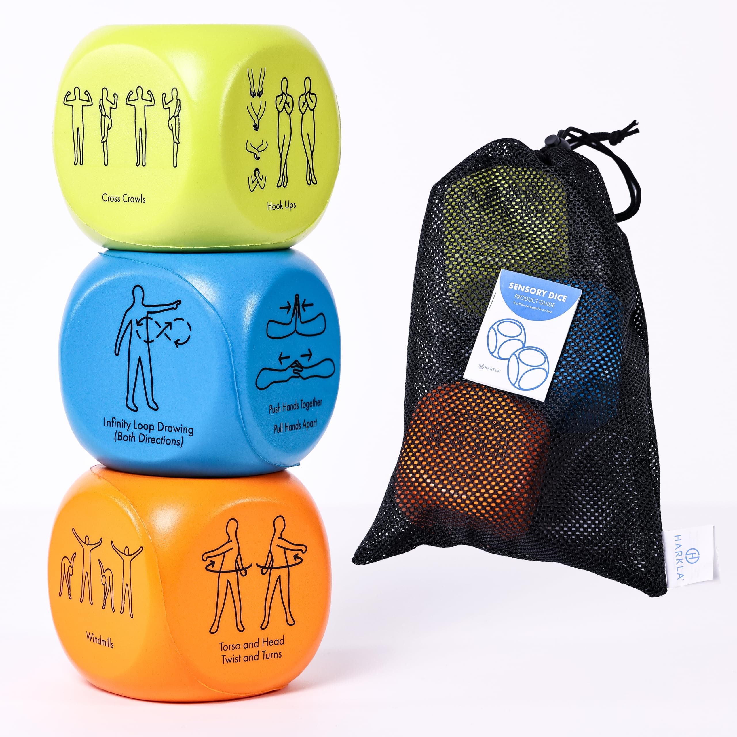 Sensory Activity Dice – Fun and Effective Brain Breaks for Kids and Adults | Helps with Focus, Calm and Energy | Self Regulation for Kids | Occupational Therapist Approved