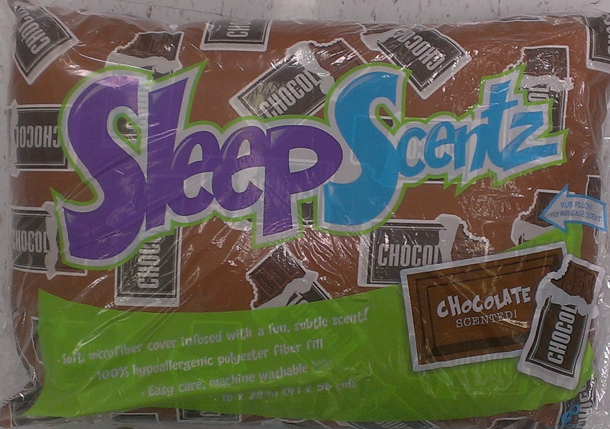 Micorfiber Scented Pillow - Chocolate Scented